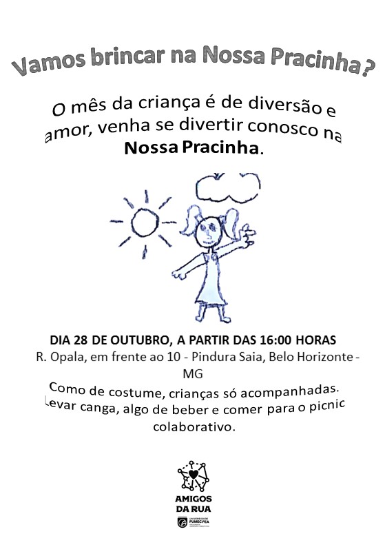 CONVITE NOSSA PRACINHA 28 10 17