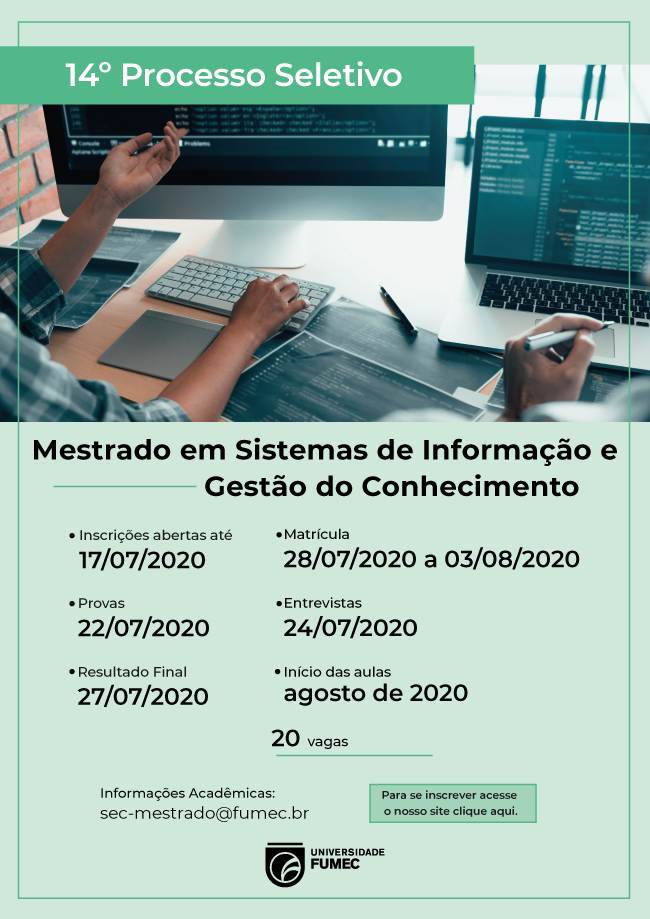 Mestrado Sistemas de Informacao e Gestao do Conhecimento E mail MKT