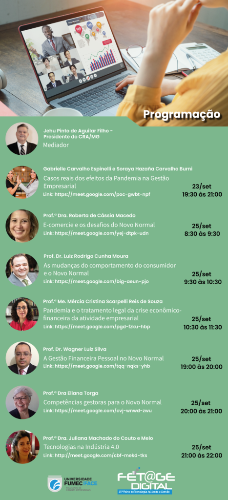 Programacao FETGE Curso de Administracao