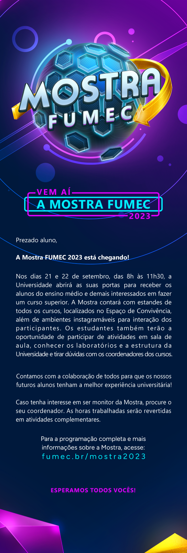 Mostra FUMEC Aluno 2