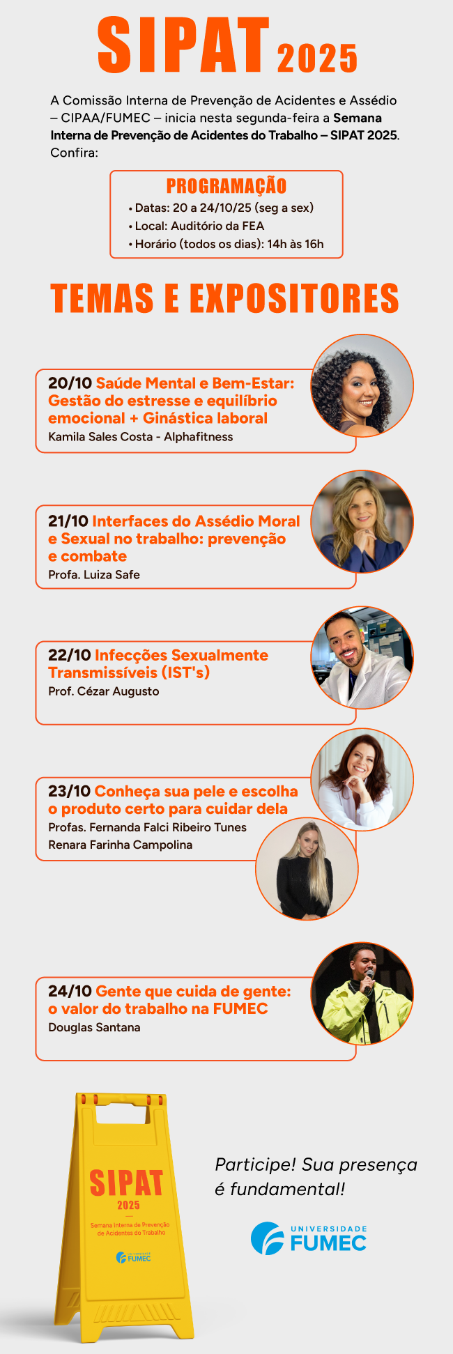 SIPAT 2025 programacao