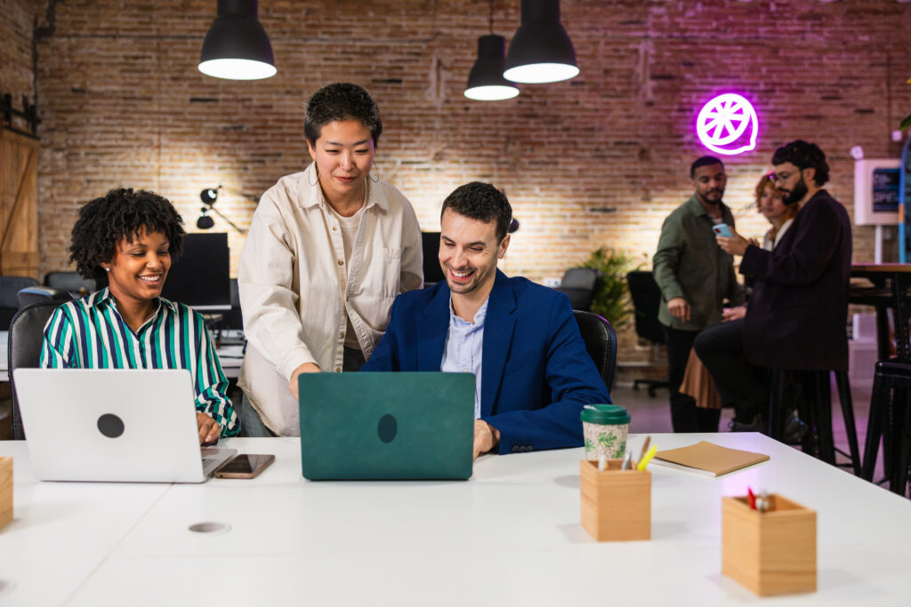 multi ethnic team collaborating on project in mode 2025 07 26 15 54 16 utc