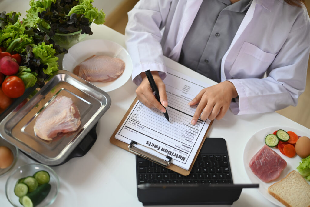 nutritionist working in her office various healthy 2024 12 02 04 42 18 utc